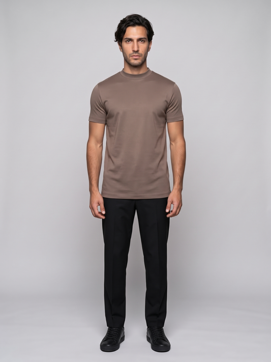 Signature T-Shirt Taupe