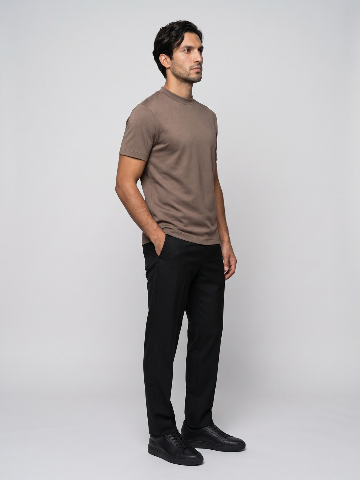 Signature T-Shirt Taupe