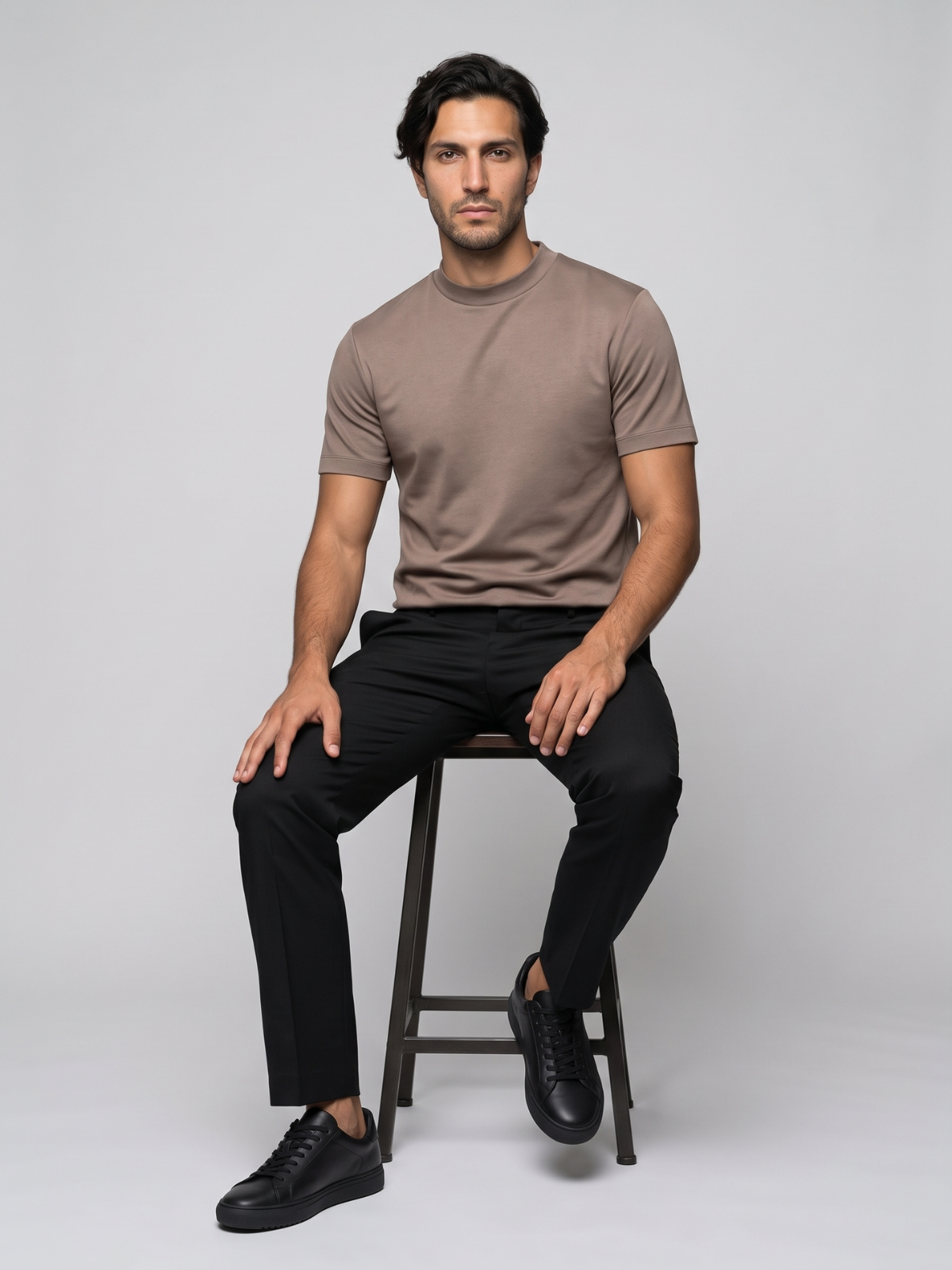 Signature T-Shirt Taupe